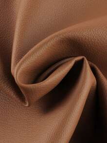 LEDUNTINO Men's Fashion Zipper Casual Outdoor Motorcycle Leather Jacket, Sports Style, Solid Color, Bomber Jacket, Men's Spring/Autumn Stand Collar, Motorcycle Windbreaker Leather Jacket, Versatile, Suitable For Outdoor Commuting, Ideal Gift For Boyfriend Or Husband, Thermal Lined, Winter Style - Brown - View 10