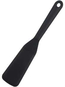 Espátula de silicona para tortilla de huevo, crepé, Brownie, juego de espátula de goma fina para utensilios de cocina antiadherentes, 1. Z13B - Negro - Ver 10