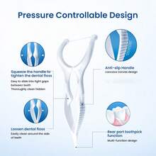 Oral-B Oral B Glide Dental Floss Picks, GumCare, 30 Count, Pack Of 3 - White - View 3