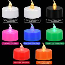 KOABY Tea Lights Candles LED Lights 12 Pack Warm White
