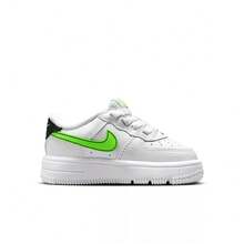 Nike FORCE 1 LOW EASYON (TD) Casual Sneakers, Versatile & Practical - White Green - View 2