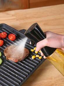 1件装泵式喷油瓶家用调味瓶防尘控油瓶适用于空气炸锅厨房油雾器 - 彩色 - 查看 11