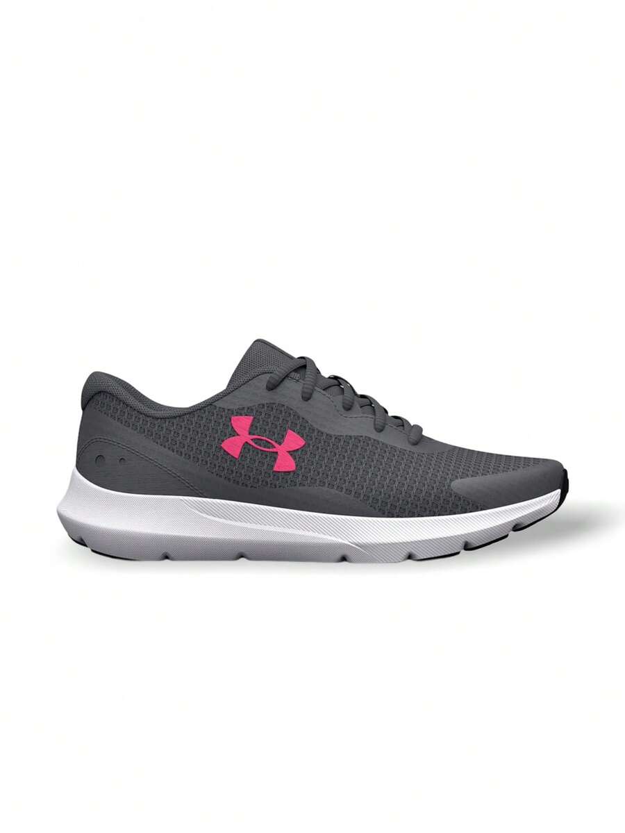 Under Armour Sneakers W Surge 3-GREY - 瀝青灰/白色 - 查看 1