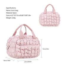 1 pieza Bolsa de maternidad acolchada, suave, cómoda e impermeable, bolsa de transporte con aislamiento, ligera y compacta para exteriores - Multicolor - Ver 4