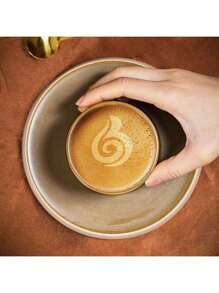 Hochwertige Keramiktasse aus einem Stück, rustikaler Stil Kaffeetasse, dicke Keramik Espressotasse, innovatives Keramikgeschenk, Wassertasse für Wüstenschönheit, Kaffee-/Teetasse für Feiern, stilvolle Tasse für Frühstück zuhause oder im Büro