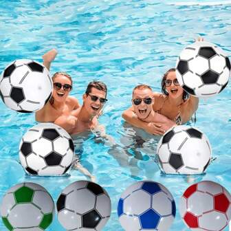 2PCS Beach Balls, Water Polo Balls, Inflatable Swimming Pool Party Supplies, Decorative Adult Birthdays, Hawaii Summer Beach Party Gifts, Team Water Game Fun Gifts, Game Soccer