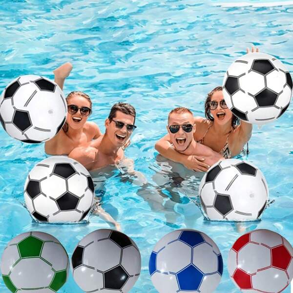 2PCS Beach Balls, Water Polo Balls, Inflatable Swimming Pool Party Supplies, Decorative Adult Birthdays, Hawaii Summer Beach Party Gifts, Team Water Game Fun Gifts, Game Soccer