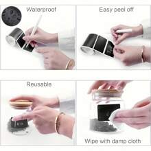 120pcs Erotic Self-Adhesive Labels, Stickers, Pvc Materials, Waterproof, High-Value, DIY Design, Marking, Movable Stickers, Suitable, Storage Labels, School, Stationery, Office, School Supplies, Back To School, Gifts, Kitchen, Spice Jars, Gifts, Home, Kitchen Supplies,