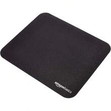 Basics - Alfombrilla para mouse para computadora de juegos, tela con base de goma, color negro - Almohadilla para ratón - Ver 12