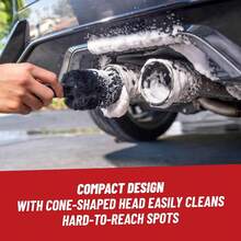 Cepillo para Ruedas y Llantas Diseño Ratones de Competición - Cepillo + Almohadilla - Ver 9