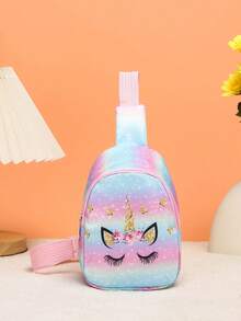 卡通恐龙胸包/斜挎包/零钱包。时尚斜挎包，可爱卡通休闲户外胸包。