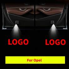 2 buc Lumini de București Auto Wireless cu Funcție de Proiecție, Lumini LED de Bun Venit, Lumini cu Logo pentru Ușă Auto cu Senzor Automat, Potrivite pentru Audi, BMW, Nissan, Peugeot, Chevrolet și Alte Modele de Autoturisme, Lumini Decorative de Bun Venit cu Senzor Automat, Decorațiuni Auto, Accesorii pentru Interiorul Autoturismului