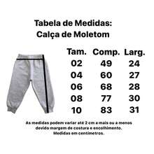 Kit 2 Sweatpants For Boys Or Girls Winter Flannel Tracksuit 2 To 10 Years - 黑色和藍色 - 查看 2