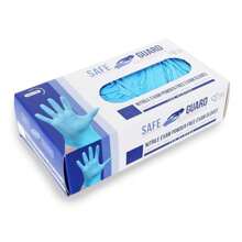 Nitrile Disposable Gloves, Powder Free,  Gloves, Latex Free, 100 Pc, Medium