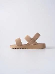 Tropiscape Sandalias planas, ligeras y de moda para exteriores, con textura tejida de yute bohemia, cómodas para la playa y vacaciones