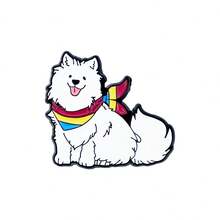 1 件/6 件彩虹系列创意珐琅胸针，LGBTQ 元素金属徽章装饰，用于衣服、包包、送给朋友的礼物，卡通金属锌合金胸针，四季学校 Kpop 背包教师用品包饰可爱办公配件衬衫夹克珠宝圣诞节万圣节别针、秋冬配饰，适合青少年、青年、男士、休闲、户外、运动、度假、毕业礼物、生日、日常穿着衣服别针有趣的教师礼物服装配饰