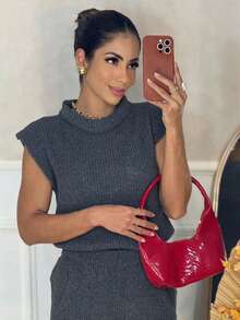 Women Sweater Co-Ords - Gris - Ver 2