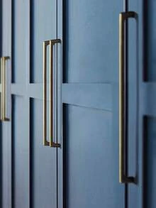 Juego de 2/6/12 piezas de tiradores/pomos/agarraderas de gabinete de cocina vintage de bronce - Tiradores de cajón de metal para gabinetes de dormitorio y cocina, herrajes de gabinete pintados en acabado antiguo de aluminio