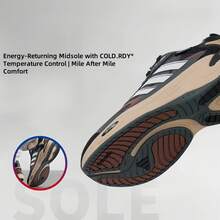Adidas 男士CLIMAWARM運動休閒訓練跑步鞋 - 黑色 - 查看 10