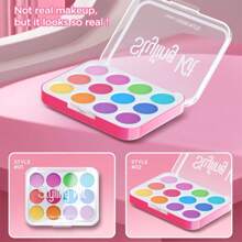 3/10/12pcs Girls Pretend Makeup Toys Beauty Salon Set, Realistic Lipstick Eyeshadow Vanity Playset, Suitable For 4-8 Years Old Girl, Fashion Makeup Party Gift For Kids Christmas Birthday (No Real Cosmetics)