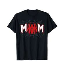 Spider Mom Spidey Birthday Matching Family Mom Spiders Funny T-Shirt,Mom Of The Birthday Boy Costume Spider Web Birthday Party T-Shirt ,100 Percent Cotton,Funny Graphic Tees,Men Clothes - Black - View 1