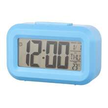 1pc Multifunctional Student Mini Digital Alarm Clock, Desktop LED Backlight Display With Time, Temperature, Calendar, Timer For Kitchen Home Decor Back To School Room Decor School Supplies - Multicolor - View 12
