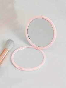 Set de 3 espejos compactos y plegables, con tapa de doble cara tipo plegable, espejo de maquillaje redondo DIY, adecuado para dormitorios escolares, suministros de regreso a la escuela, decoración escolar, sorpresas escolares, decoración de dormitorios
