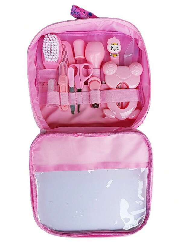 Ensemble de soins pour bébé 13 pièces, kit bébé multifonctionnel pour les voyages en famille avec sac de transport