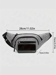 Waist Bum Bag Men Women Fanny Pack Holiday Travel Money Belt Pouch Wallet Unisex Cashier Bag Durable Mobile Phone Fit Waistpack - Multicolor - View 7