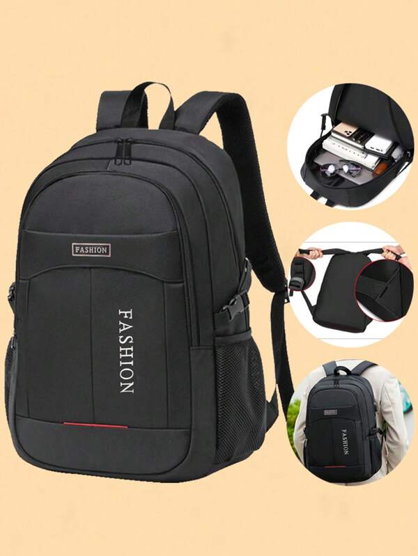 Backpack Men's Simple All-In-One Large Capacity Travel Backpack Men's And Women's Leisure Bag