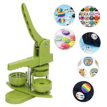 Kit Máquina Fotobotones Botones Perforadora Insignias 58mm - Verde - Ver 4