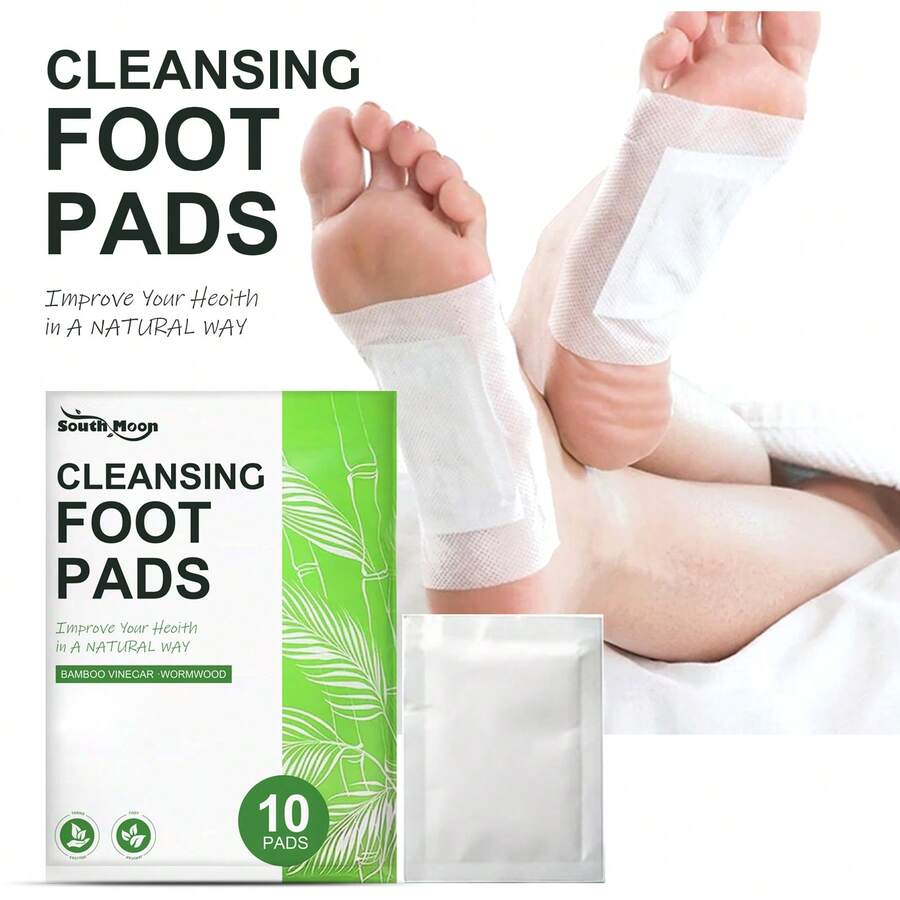Cleaning Foot Patch (10pcs) Deep Cleaning Body Foot Care Moisture Repair Foot Patch - 10 cái - Xem 1