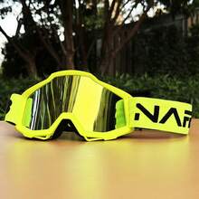 1 par de Gafas de motocicleta, esquí, motonieve, deportes al aire libre, motocicleta, ciclismo, deportes al aire libre a prueba de viento, motocross y bicicleta, de moda y coloridas - Multicolor - Ver 12