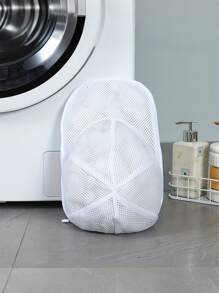 1pc Washing Machine Hat Cleaner Cage - Freestanding Design With Mesh Bag For Baseball Caps & Various Styles, Protective Cleaning Cage For Efficient Hat Maintenance, Hat Washer|Stylish Cap Cleaner|Secure Hat Storage, Hat Washer, Hat Storage Organize(Hat Not Included)