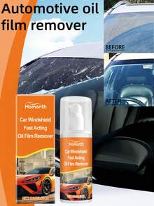 1PCAutomobile Glass Oil Film Remover, Glass Film Remover, Automobile Windscreen Glass Oil Film Remover, Suitable For Automobiles And Homes, Removes Coatings And Restores The Clarity Of The GlassCar Fuel Spray Cleaner And Stain Removal Series - Multicolor - View 11