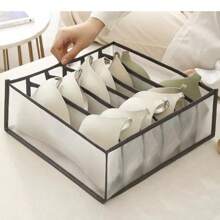 Składany siatkowy pojemnik do przechowywania bielizny, organizer separatorów szuflad na biustonosze, majtki, skarpetki