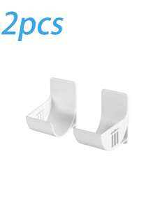 6pcs Hole-Free Garbage Bag Storage Rack, Wall-Mounted Kitchen Organizer, Adjustable Angle For Storing Garbage Bags, Umbrellas, Curtain Rods, Rolling Pins, Cling Wrap, Foil, Suitable For Home, Restaurant, Hotel, Can Be Given As Gifts On Holidays Like Father's Day And Mother's Day