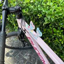 Pegatinas decorativas con mariposa voladora para accesorios de bicicleta de carretera, bicicleta de montaña, paredes del hogar, jardín y dormitorio - Incluye adhesivo