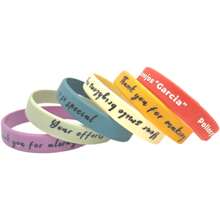 1 paquete de 10 piezas Pulseras de silicona con citas inspiradoras, serie de colores de macarrón, adecuadas para uso de hombres y mujeres, pulseras de goma monocromas de fe [La belleza de la imagen puede tener ligeras diferencias de color, por favor, consulte el producto real, no tome fotos si le molesta]