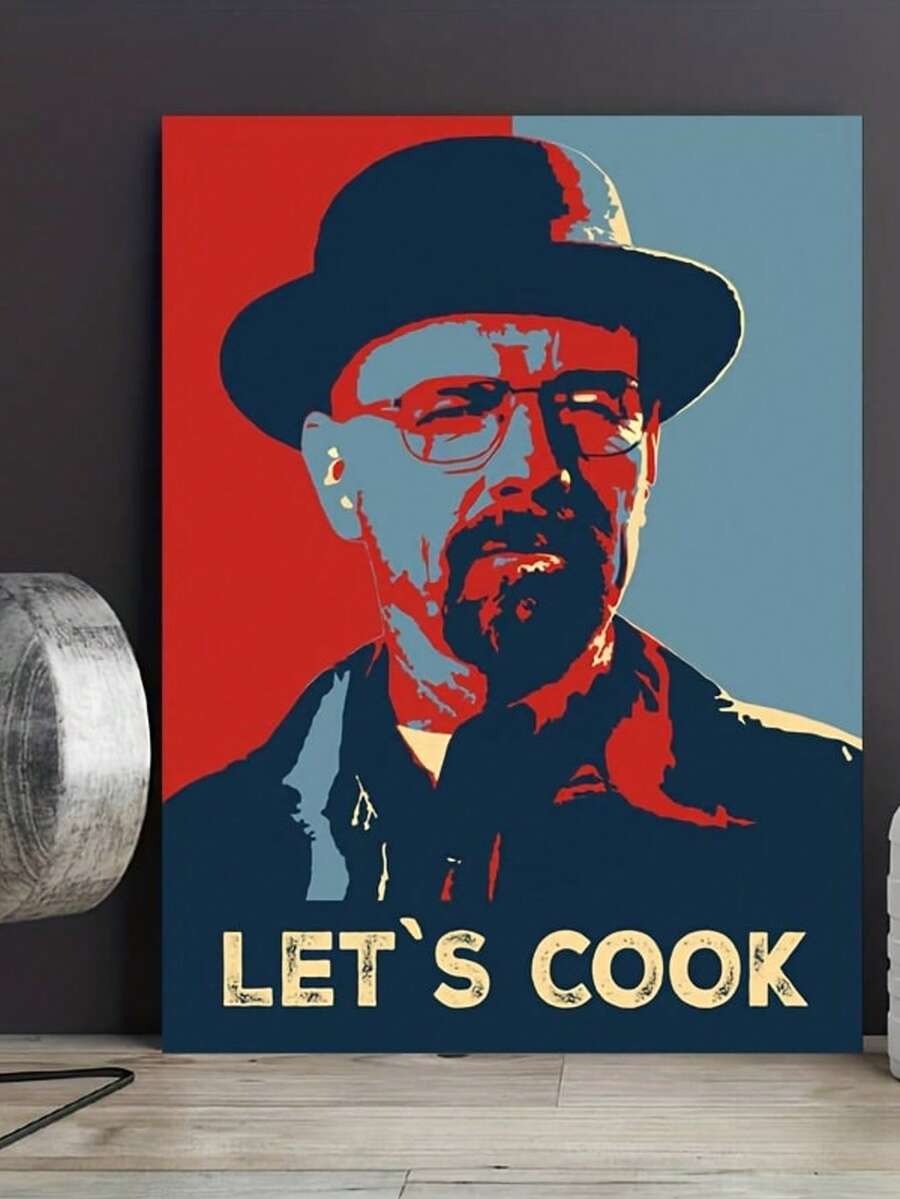 Let's Cook Movie Quote Canvas Art - Unframed Wall Decor With Vibrant Colors, Classic Humor For Kitchen, Living Room, Bedroom, Or Dorm - Perfect Gift Idea For Home Decor Enthusiasts, Movie Theater Decor - Multicolor - View 1