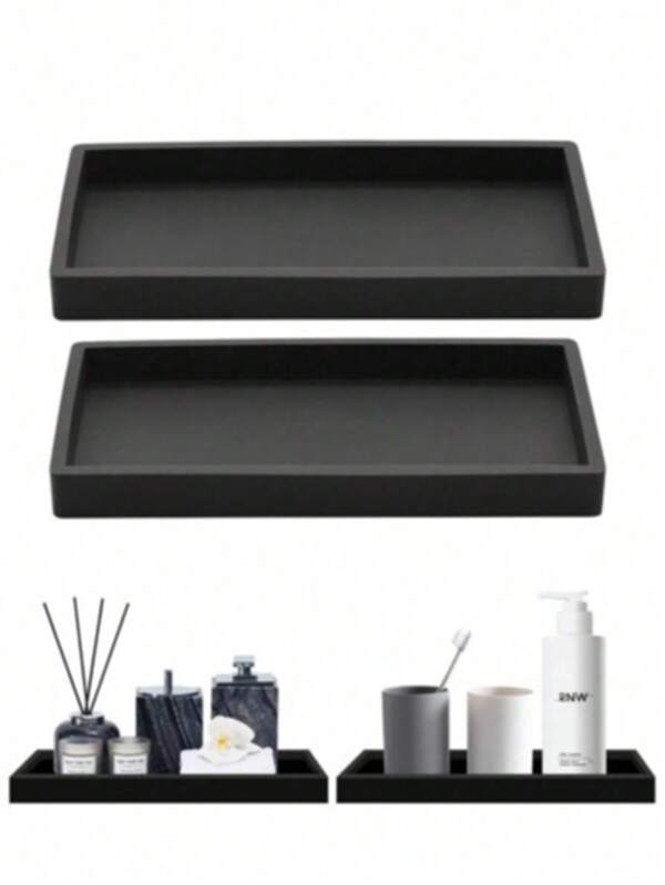 Silicone Storage Tray - Kitchen Sink Sponge Storage Tray ,Creative Perforation-Free Vanity Tray, Bathroom Tray,Jewelry Tray,Jewelry Organiser,Storage Organizer,Kitchen Items,Organization And Storage,Bathroom Decor,Easy To Clean Back To School
