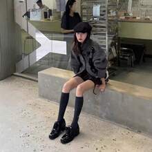 Women Canvas Shoes - Black - View 2