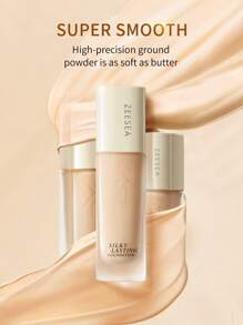 Zeesea Silky Long-Wearing Liquid Foundation Hydrating Concealer And Oil-Control Liquid Foundation For Combination And Oily Skin, Long-Lasting And Non-Smearing