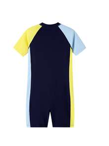 Annil Summer Children's Clothing, Girls' And Boys' One-Piece Swimsuits - Royal Blue - View 6