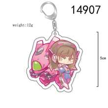 2D Anime Character Model Anime Party Gifts Original Acrylic Key Chain Overwatch Reaper Pharah Mercy Soldier: 76 Cute Y2K Cartoon Pendant, Suitable For Shoulder Bags And Backpacks And Keys, The Perfect Gift For Fans, Cosplay Party Decoration Pendants Car Pendants Creative Anime Derivatives, Japanese Comic Pendants, Senior Anime Fans Collections, Otaku Series Gifts , Cheap Holiday Gifts