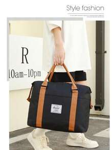 Fashionable Short Trip Bag - Large Capacity Oxford Cloth Duffle Bag For Fitness/Travel Suffle Women Bags