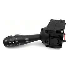 Adecuado para el interruptor de combinación de señal de giro de la manija de control de luz de Renault Logan 2015-2019. - Negro - Ver 5