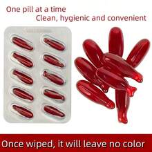Halloween Plasma Fake Blood Vomiting Capsule Film And Television Prank Props Artificial Simulation Fake Plasma Decoration - Red - View 3