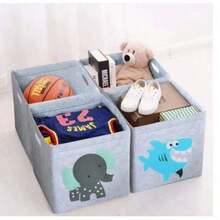 Felt Storage Baskets, Household Daily Desktop Storage And Organization Boxes, Snack, Toy, Dirty Clothes And Sundries Storage Baskets - Multicolor - View 2