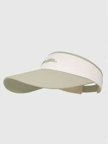 1pc Letter Embroidery Decor Ponytail Hole Baseball Cap, Women Summer Travel Sun Hat, Letter Curved Brim Cap, Lightweight Sports Snapback - 1pc - View 11